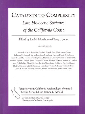 cover image of Catalysts to Complexity
